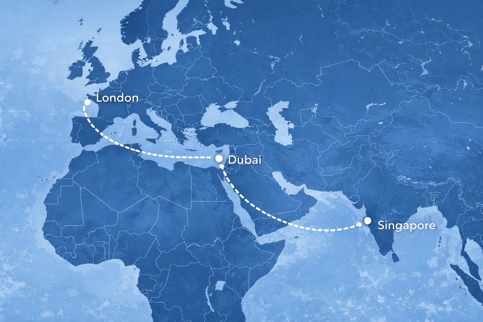 Qurais office network map